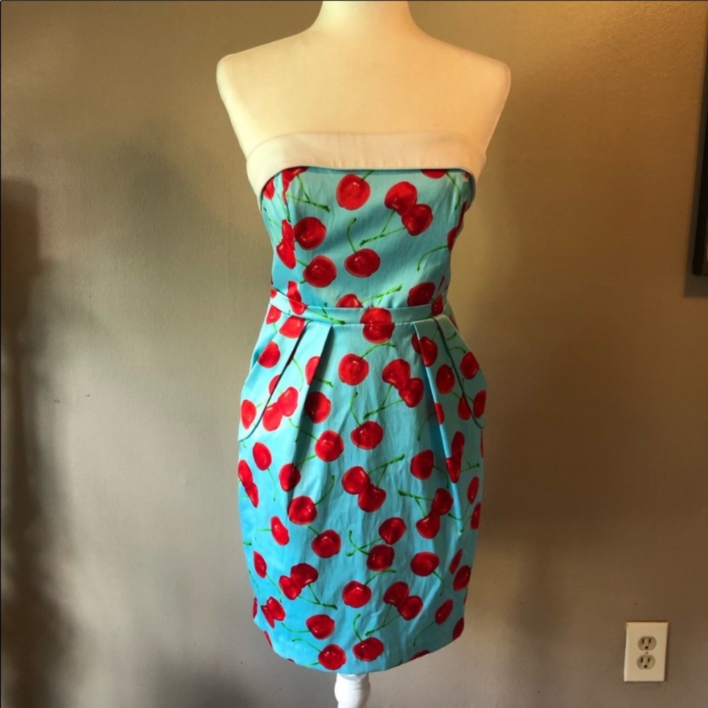 Tease Me Strapless pinup Retro look Dress Size M